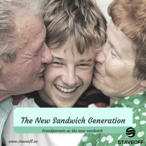sandwich generation, caregiver, grandparents, exercise